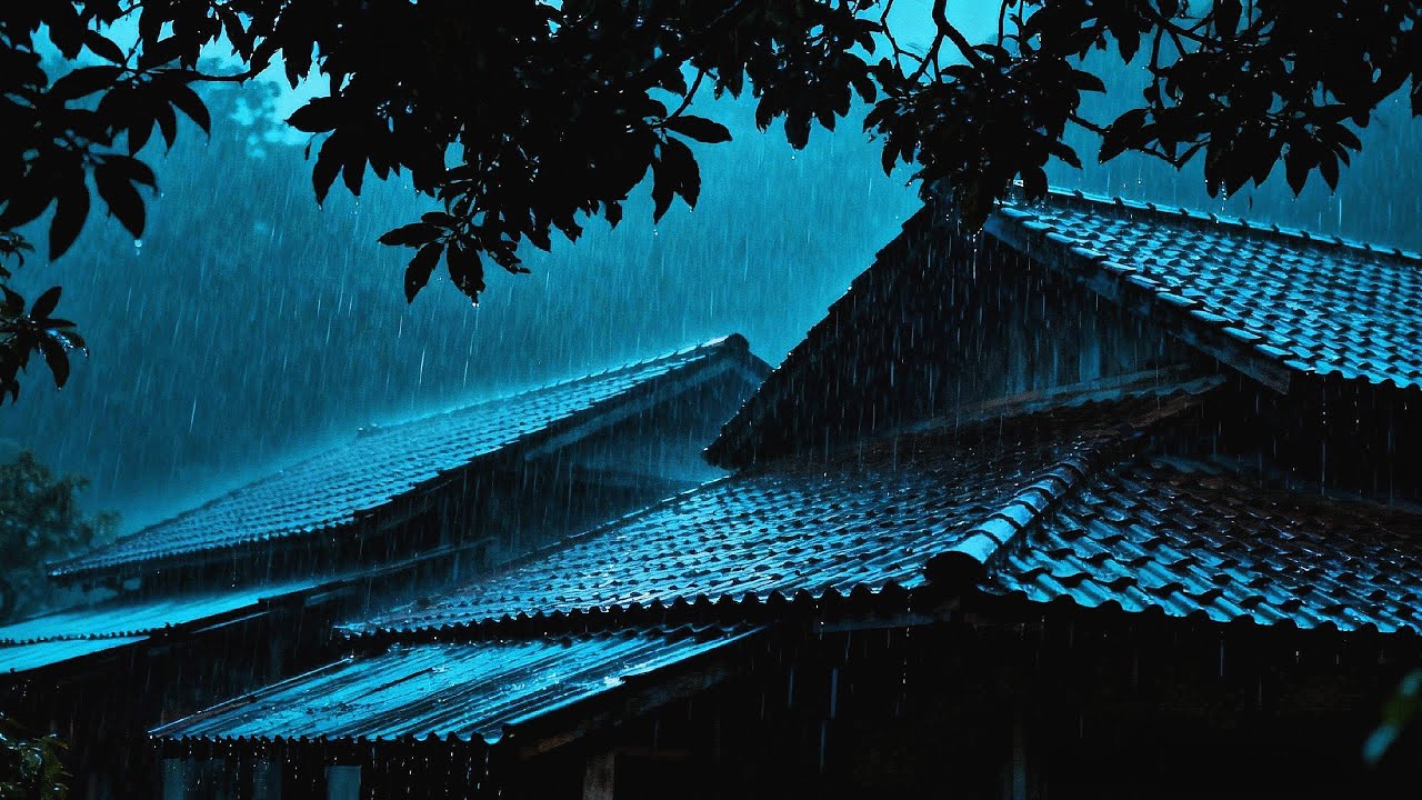 Peaceful Rain on the Roof – Heavy Rain Sounds for Sleeping”