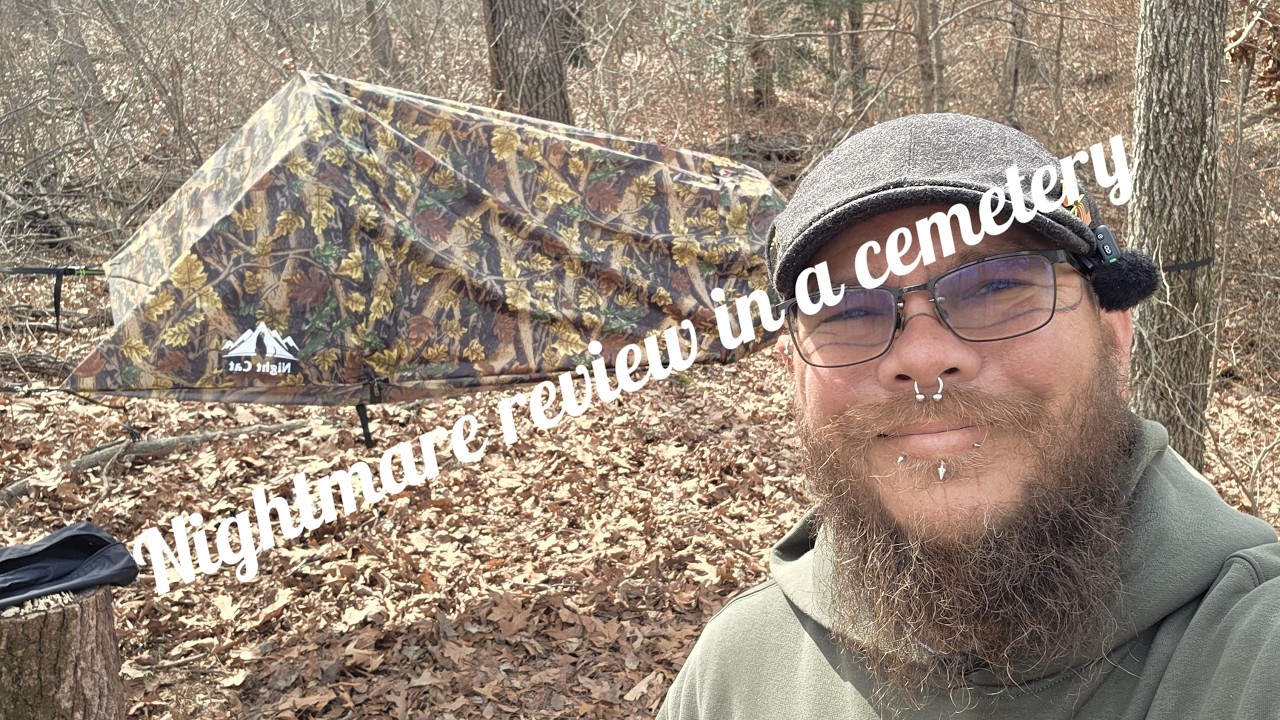 nightcat hammock review in a cemetery