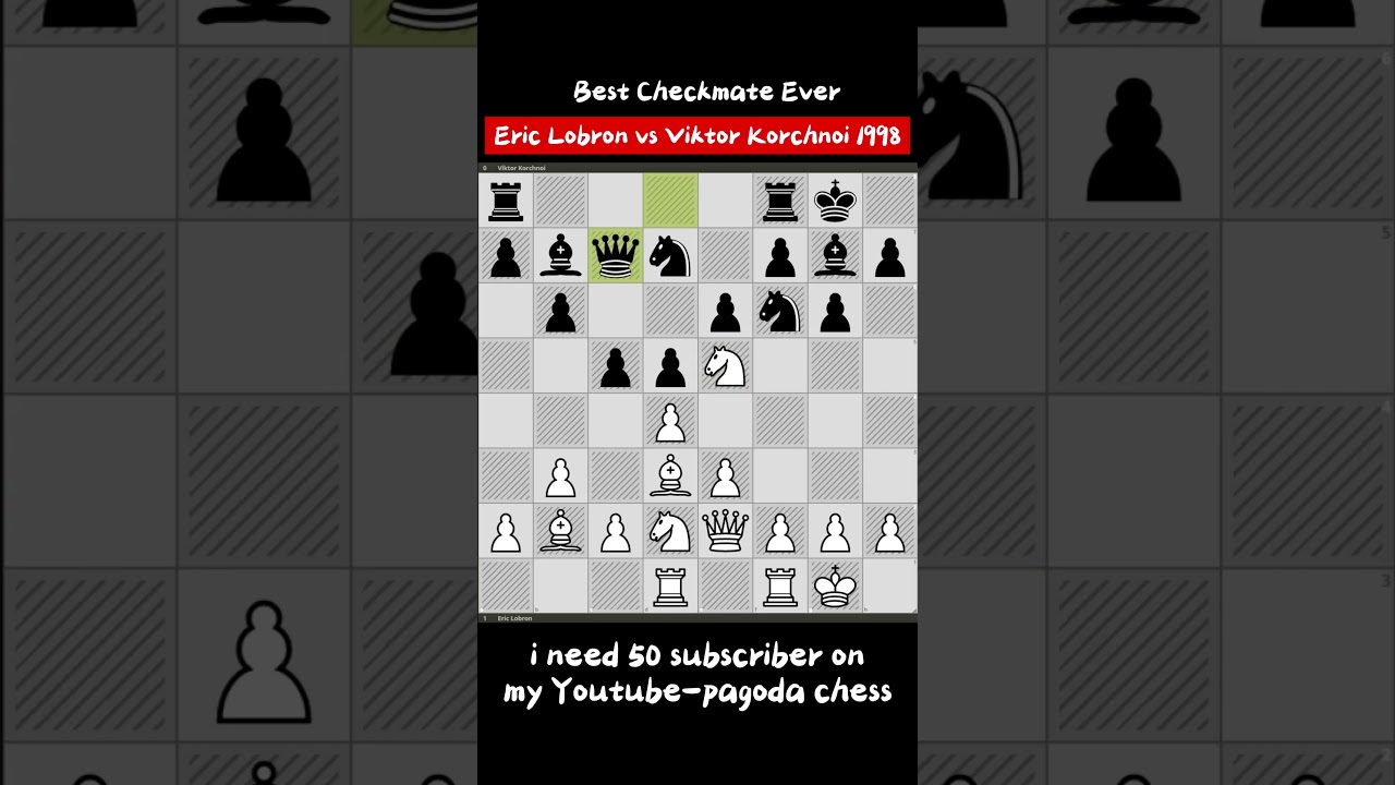Eric Lobron vs Viktor Korchnoi 1998  #chess