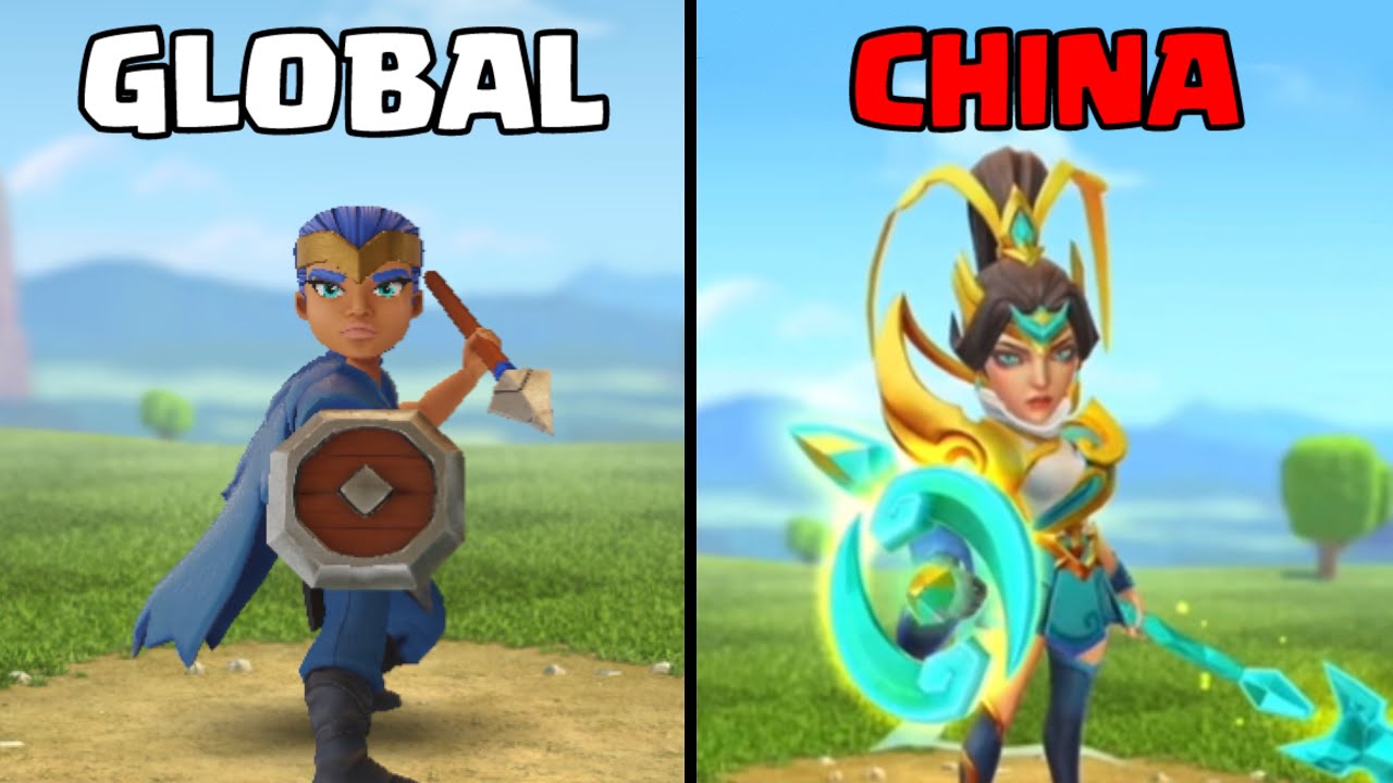I Exposed Chinese Clash of Clans&rsquo; Skins and Sceneries&hellip;