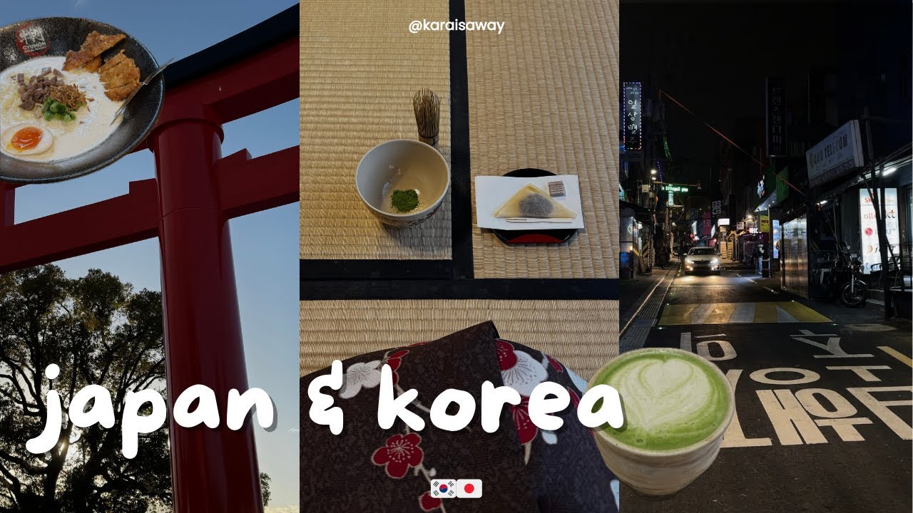 vlog corée & japon | de séoul à tokyo 🇰🇷🇯🇵