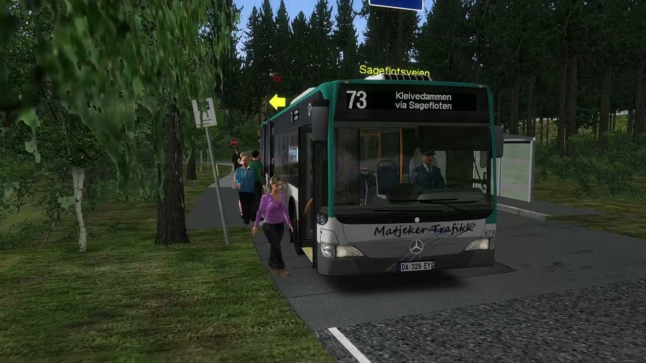 OMSI 2 | Skarholmen | Line 73 + Return to Depot | MAP IS IN ALPHA