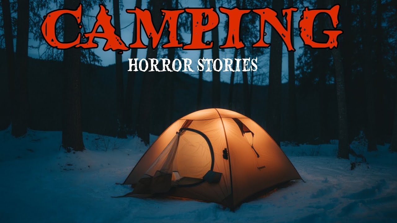 6 Most Scariest TRUE Camping In The Woods Horror Stories | With Rain Saond 