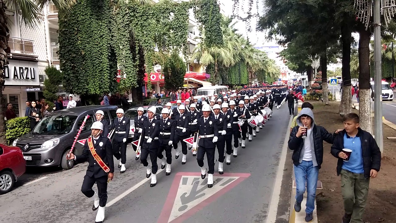 29 Ekim Aydın Pomem Öğrencileri Geçiş Töreni...