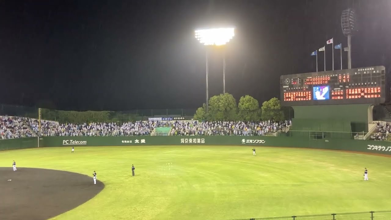 【大宮限定】チャンステーマ ボラーレ 大雨の中の熱唱 2025.5.9 埼玉西武ライオンズvs千葉ロッテ