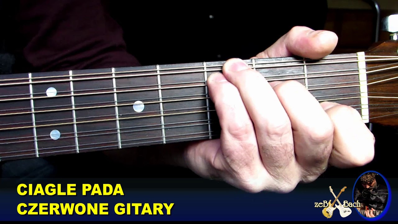 Gitara-Ciagle Pada-CZERWONE GITARY Lekcja with @zebbach