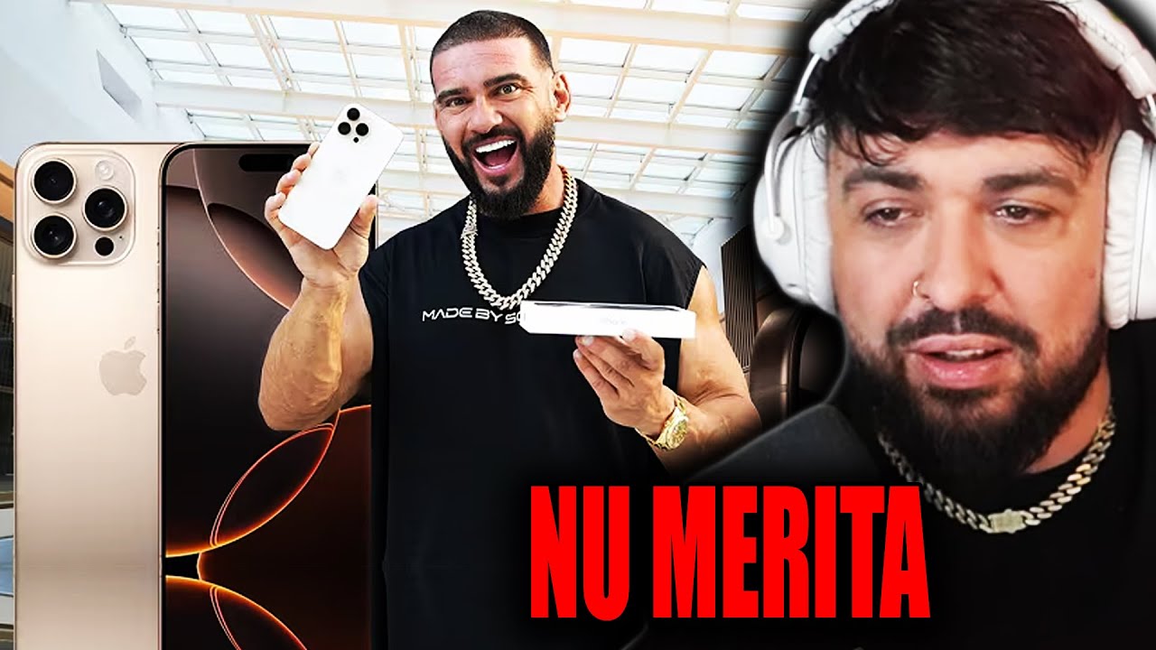 IMOGEN REACTIONEAZA LA MERITA BANII NOUL IPHONE 16 PRO MAX?!