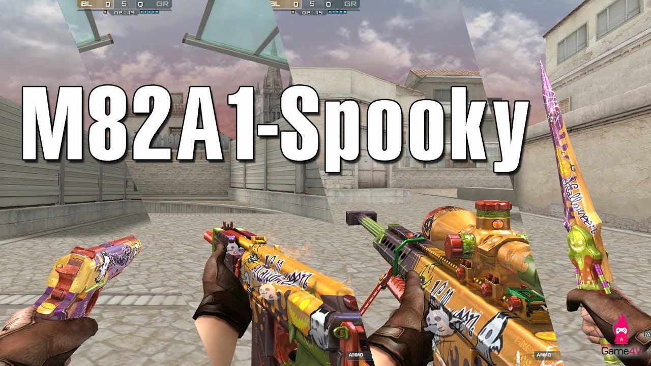 Test  vũ kh&iacute; mới Barrett M82A1 Spooky & 9A91-Spooky - Quang Brave