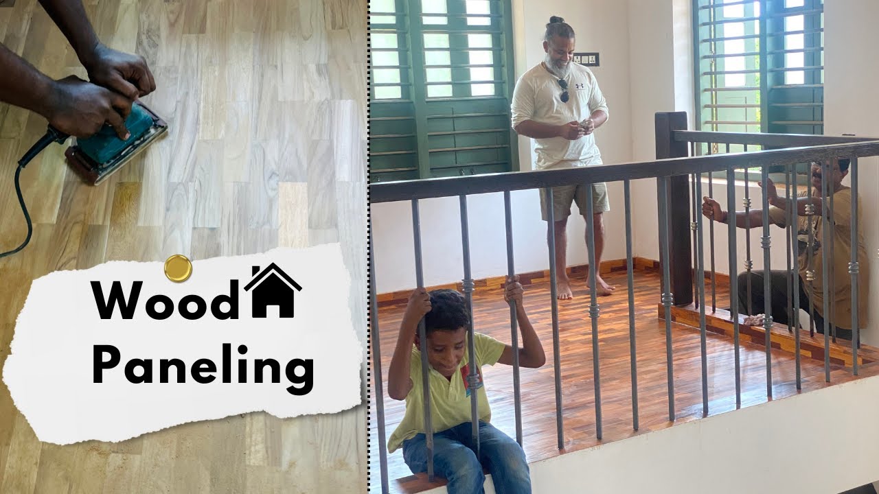 എൻ്റെ വീട്ടിലെ വുഡൻ പാനലിംഗ് | Raj Kalesh | Wood Paneling