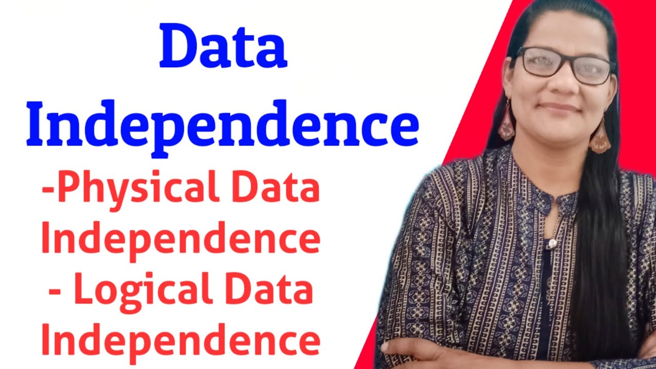 Data Independence in DBMS |  ZeenatHasanAcademy