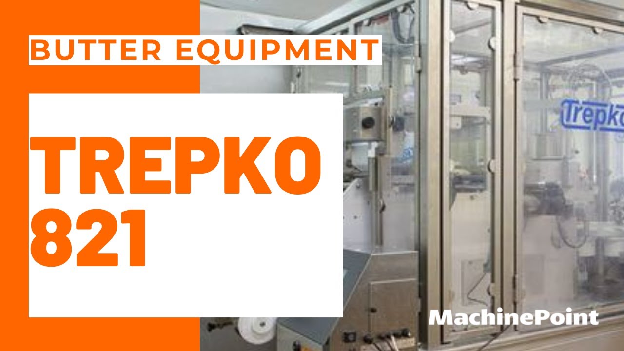 TREPKO 821 Butter equipment | TREPKO Machines