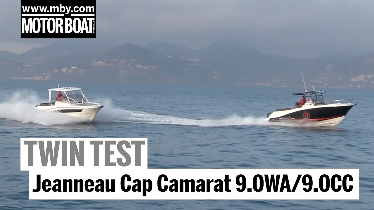 Twin Test Of The Jeanneau Cap Camarat 9.0WA and Cap Camarat 9.0CC | Motor Boat & Yachting