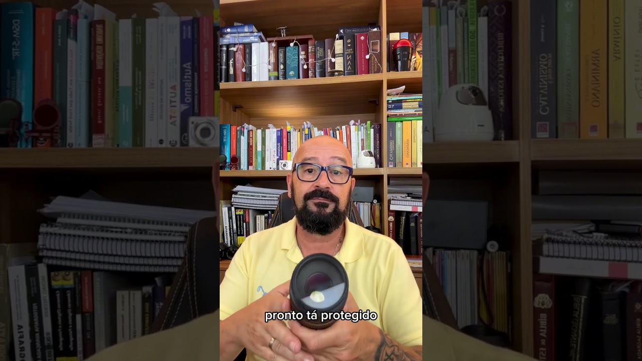 Como proteger sua tele objetiva.