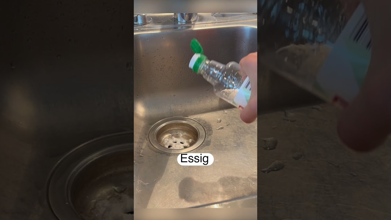 Abfluss verstopft? Abfluss mit diesem genialen Trick reinigen!
