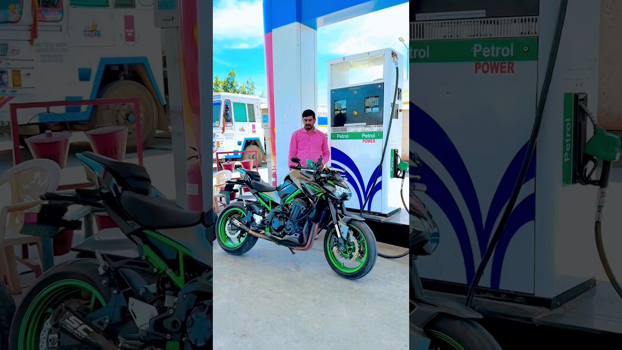Dil Petrol pine bali pe aa gya 😋 #kawasakiz900 #Rider #shorts #automobile #viral -#newpost