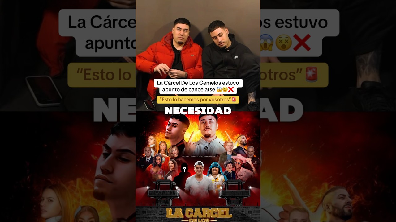 El Reality n&uacute;mero uno en Espa&ntilde;a seguir&aacute; en pie 💪🏼‼️#LaCarcelDeLosGemelos #ultimahora #zonagemelos