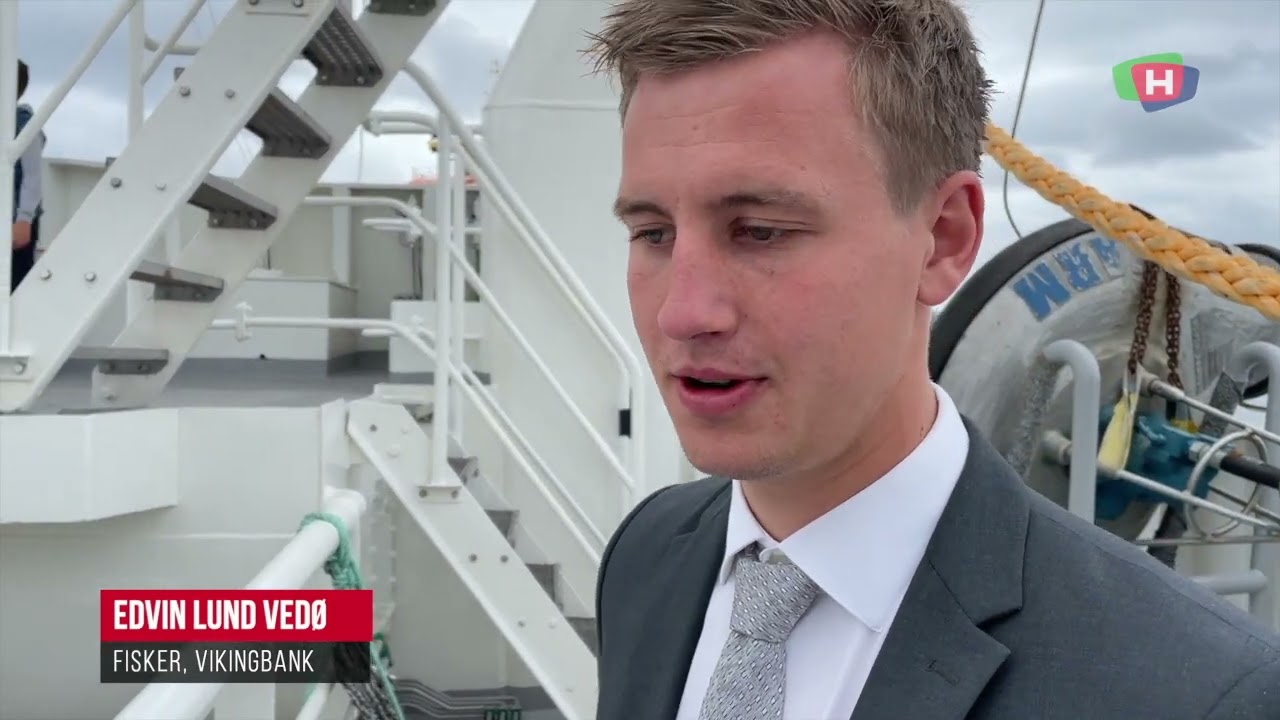 "Vikingbank" behørig døpt på Husøy