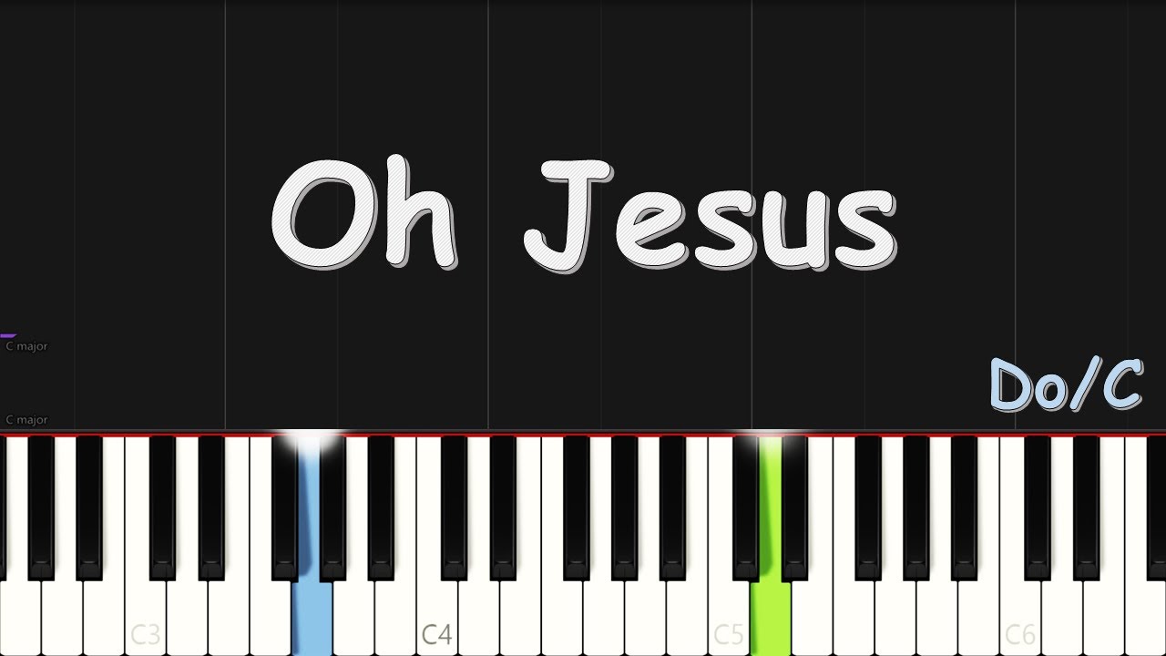 Mercy Chinwo - Oh Jesus | EASY PIANO TUTORIAL BY Extreme Midi