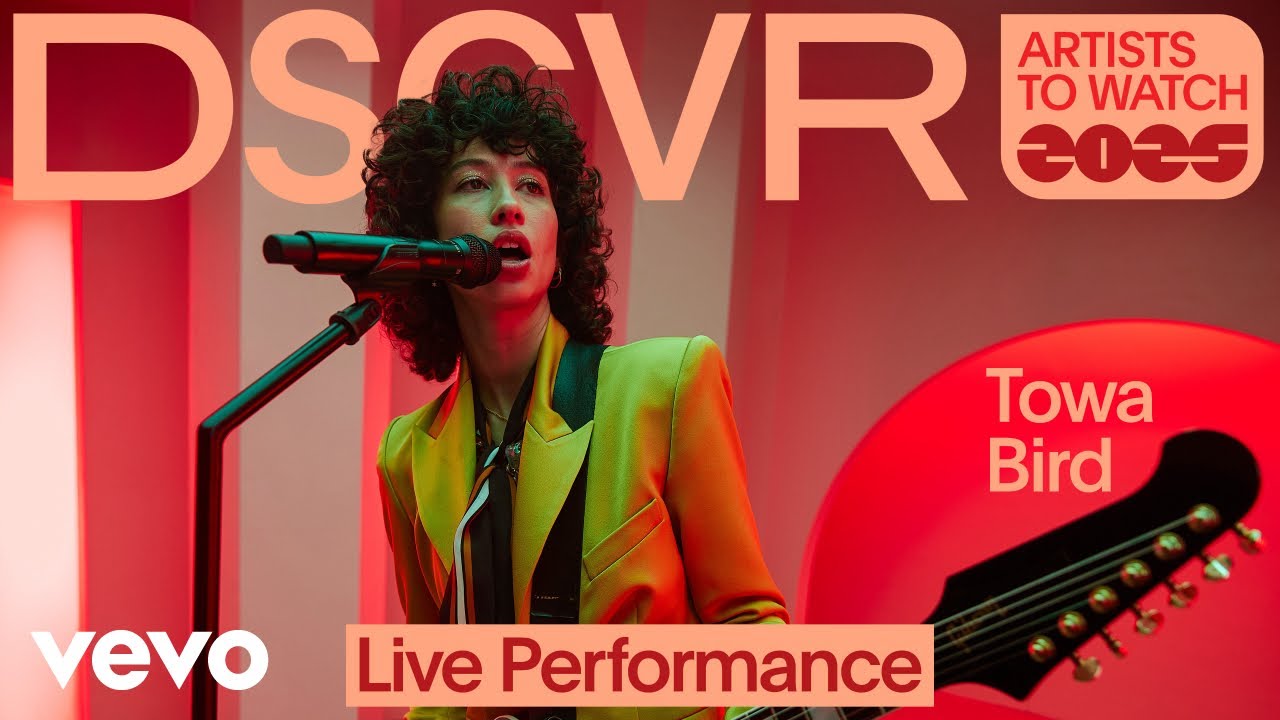 Towa Bird - Drain Me! (Live) | Vevo DSCVR Artists to Watch 2025
