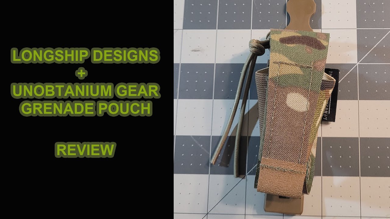 LONGSHIP DESIGNS + UNOBTANIUM GEAR FRAG POUCH, Review.