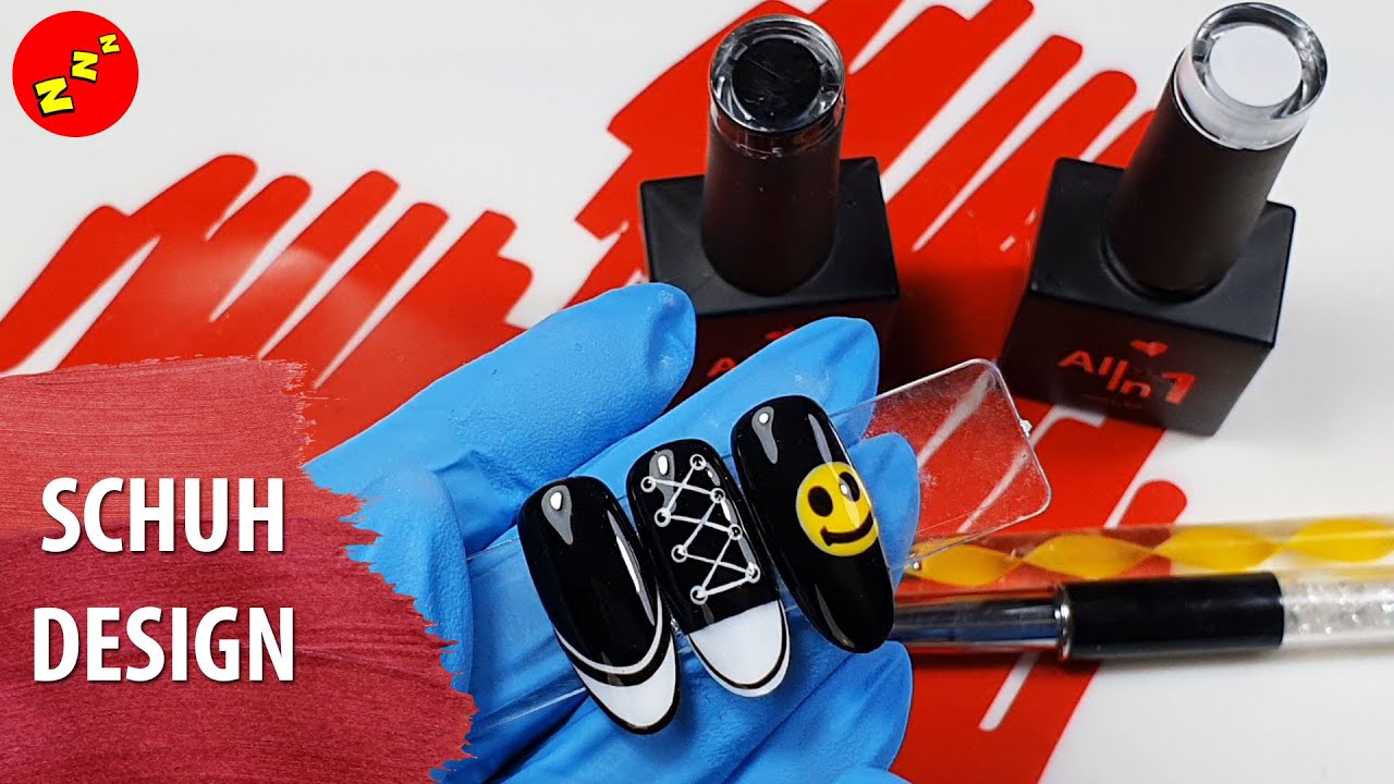 Schuh Design mit Gellack | Lazy Nailz #4