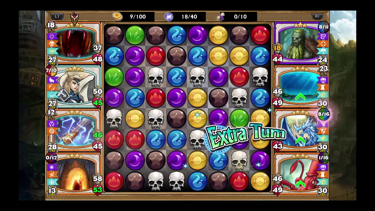 Gems of War: Red True Damage Team