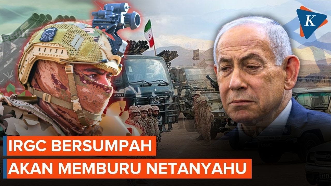 IRGC Bersumpah Bakal Buru Netanyahu jika Masih Hidup