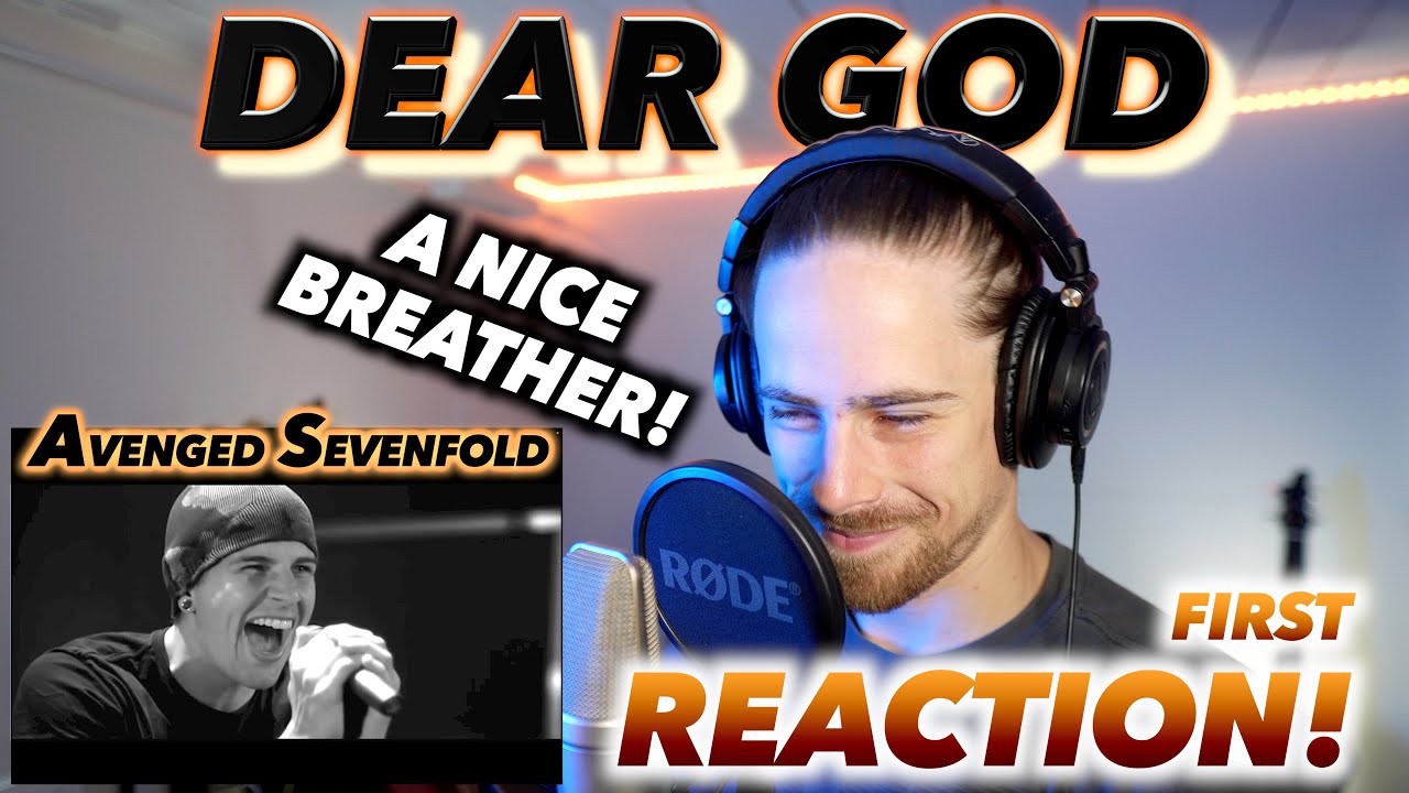 Avenged Sevenfold - Dear God FIRST REACTION! (THIS IS A NICE BREATHER!)