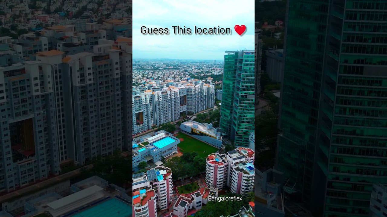 Bangalore | Bengaluru City Drone view #bangaloreflex #bengaluru #bangalore #shots #drone #karnataka