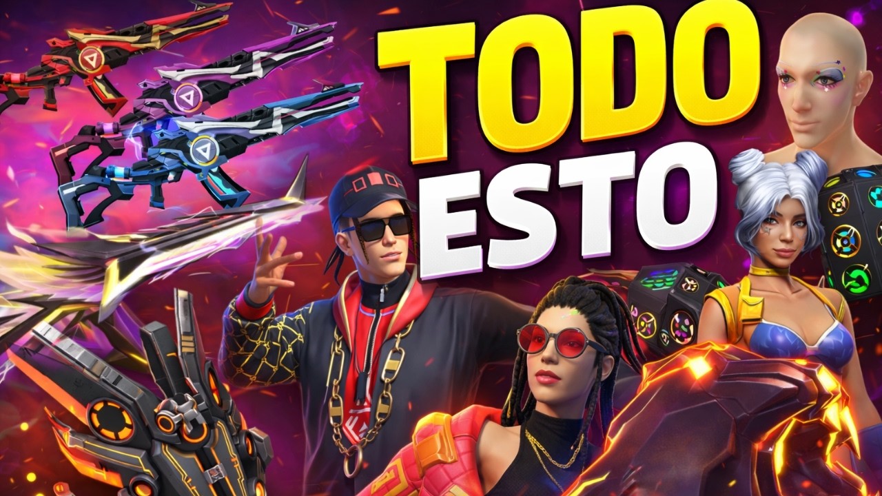 free fire : La nueva agenda viene MÁS rota de lo que pensás…