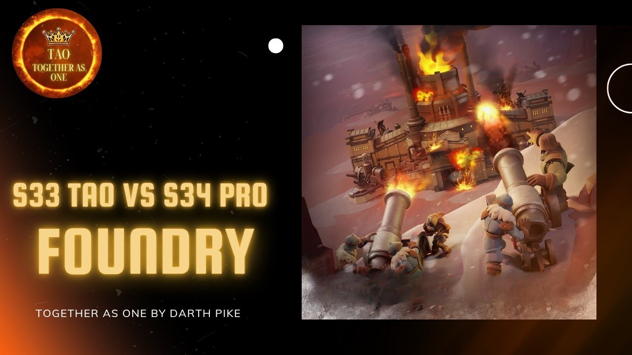 Foundry S33 TAO VS S34 PRO