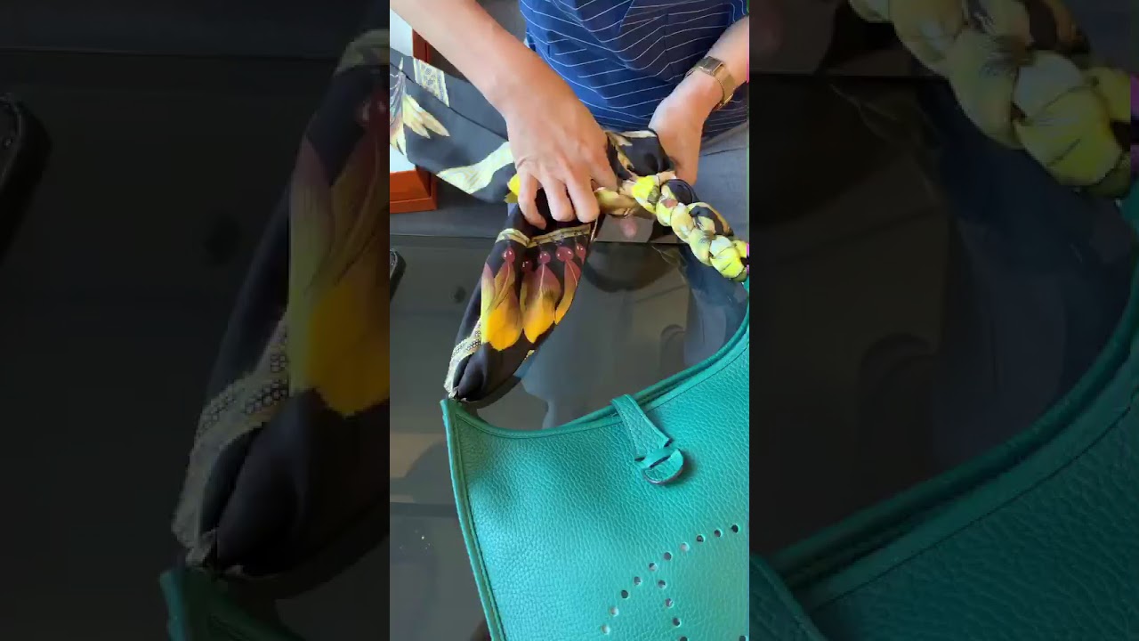 Make a Strap with Hermes Maxi Twilly Part I