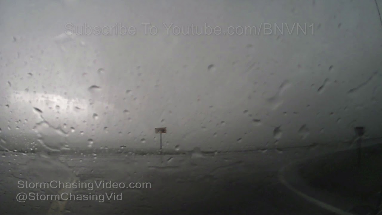 Storm Chaser hit by Cheyenne, WY Tornado - 5/27/2018