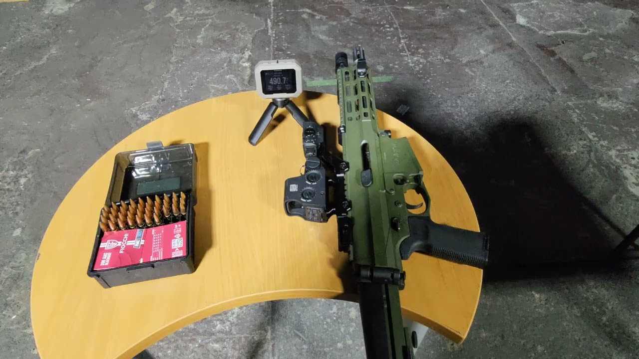 Robinson XCR-L .300 Blackout, 7.5" - Sellier&Bellot .300AAC Blackout Subsonic 200 gr - Fiocchi 147gr