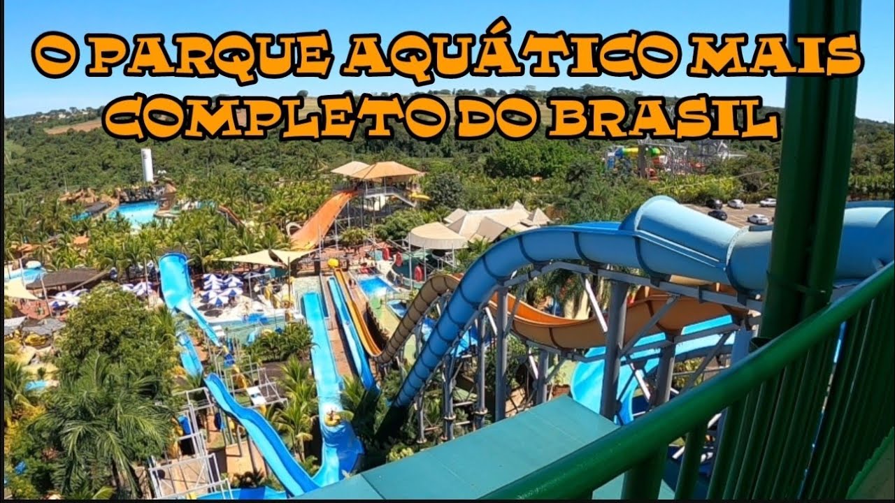 Thermas dos Laranjais Vídeo completo do parque aquático!