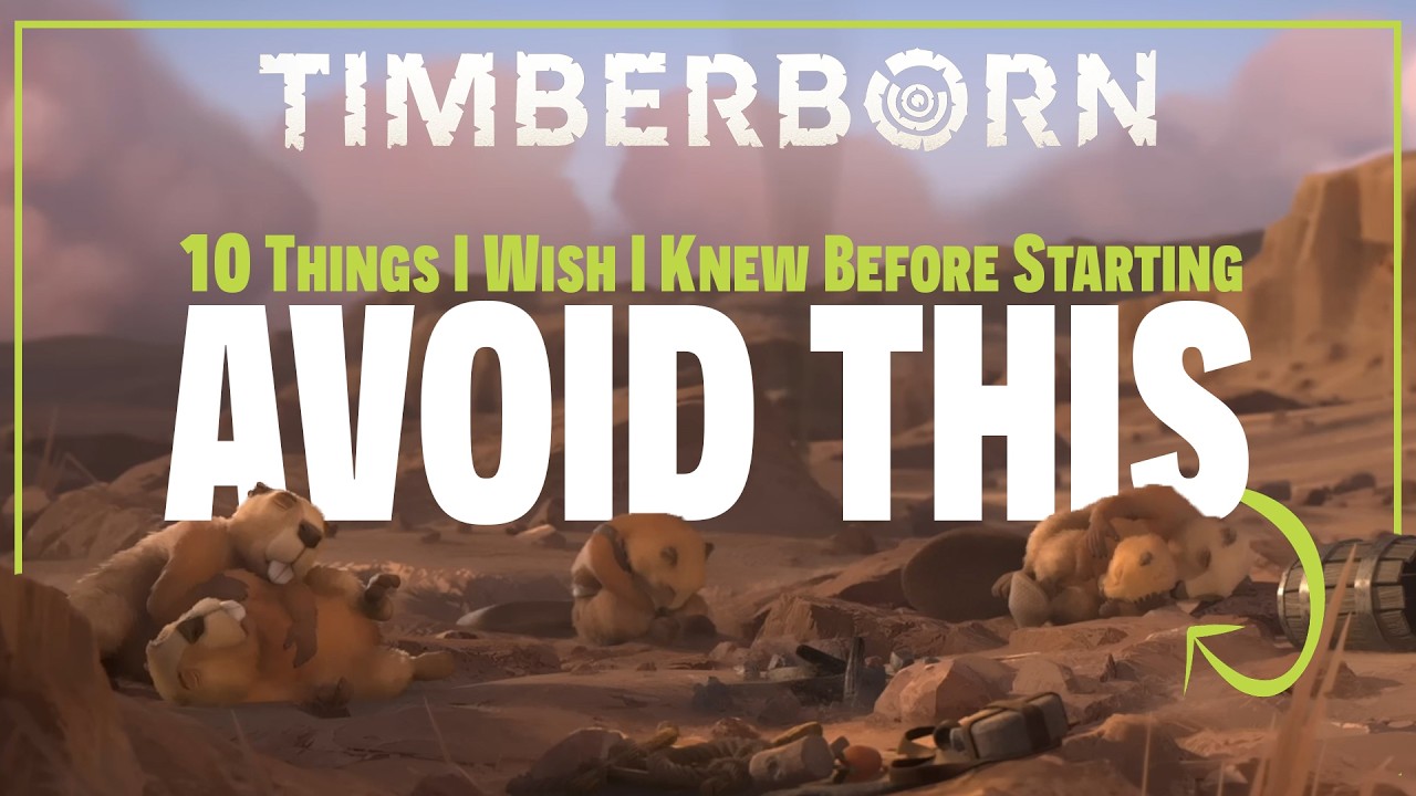 10 Things I Wish I Knew Before Starting Timberborn (50 Hour Guide) 🤯