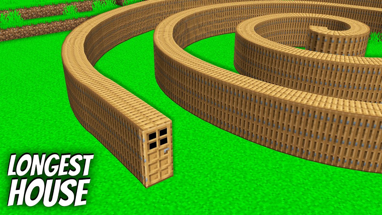 Я нашел СПИРАЛЬНУЮ ДВЕРЬ в Minecraft! Что ВНУТРИ САМОЙ ДЛИННОЙ ДВЕРИ?