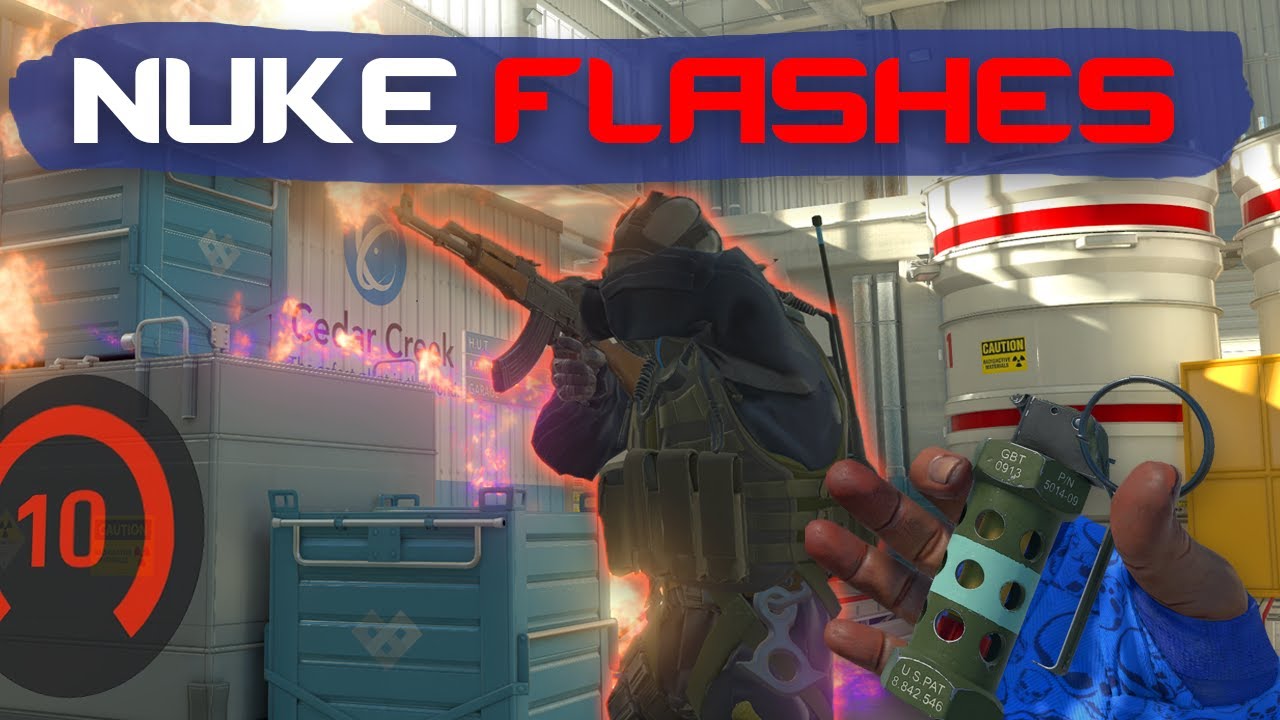 CS2 Nuke - ВСЕ Flash, КОТОРЫЕ вы ДОЛЖНЫ ЗНАТЬ!