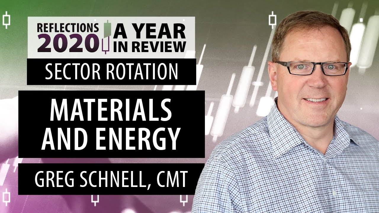 Sector Rotation: Materials & Energy | Greg Schnell, CMT | Reflections 2020