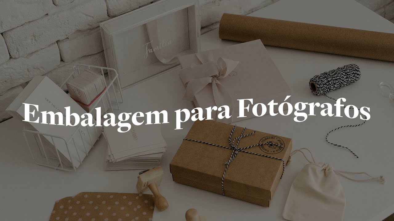 EMBALAGEM PARA FOTÓGRAFOS: Como definir a sua entrega para o cliente