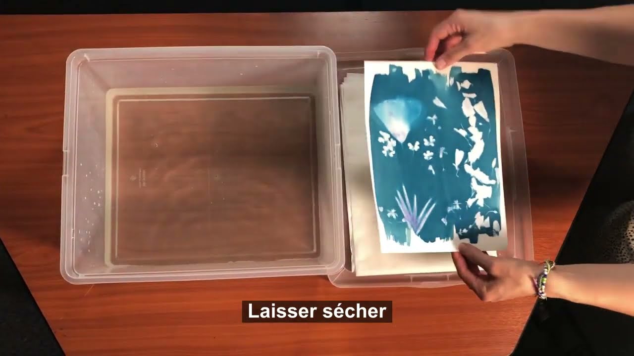 Tuto Cyanotype avec le Kit Jacquard