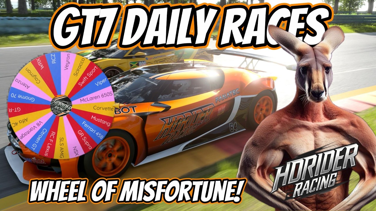 GT7 LIVE! | DAILY RACES | Spinning for Cars!!! Action from Downunder!