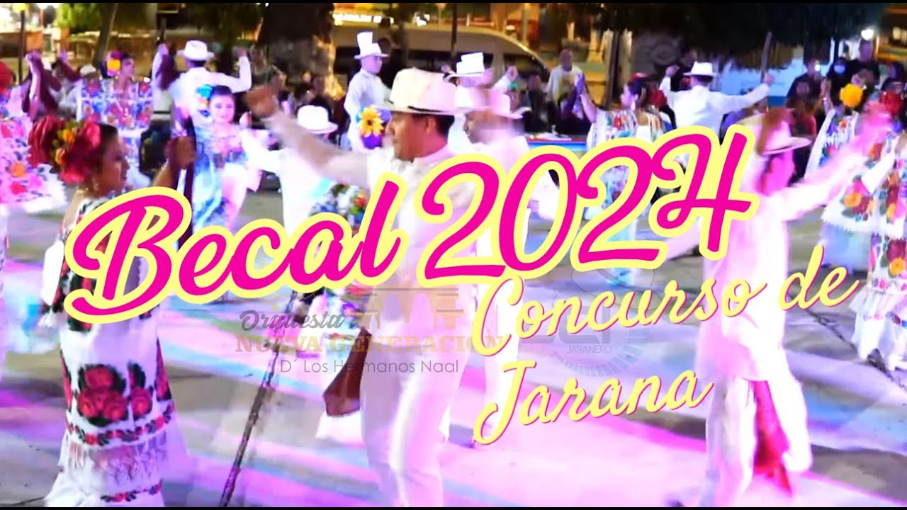 Tremendo Concurso de Jarana Becal Campeche 2024