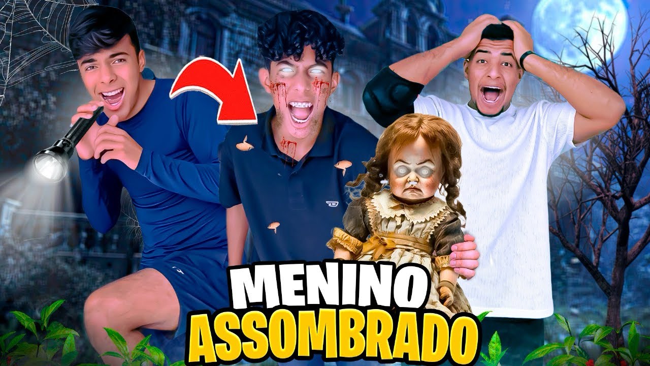 MENINA MAL ASSOMBRADA LEVOU O GABRIEL! *olha oque aconteceu