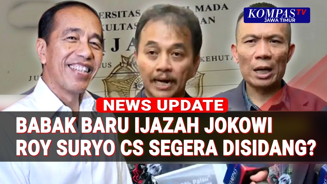 Babak Baru Kasus Tudingan Ijazah Palsu Jokowi Kembali Diperiksa, Roy Suryo Cs Segera Disidang?