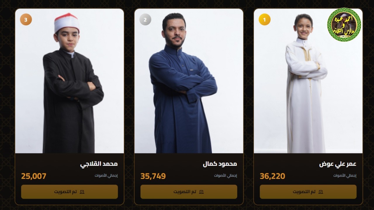 النتائج المباشرة من مسابقة دولة التلاوة - بث مباشر