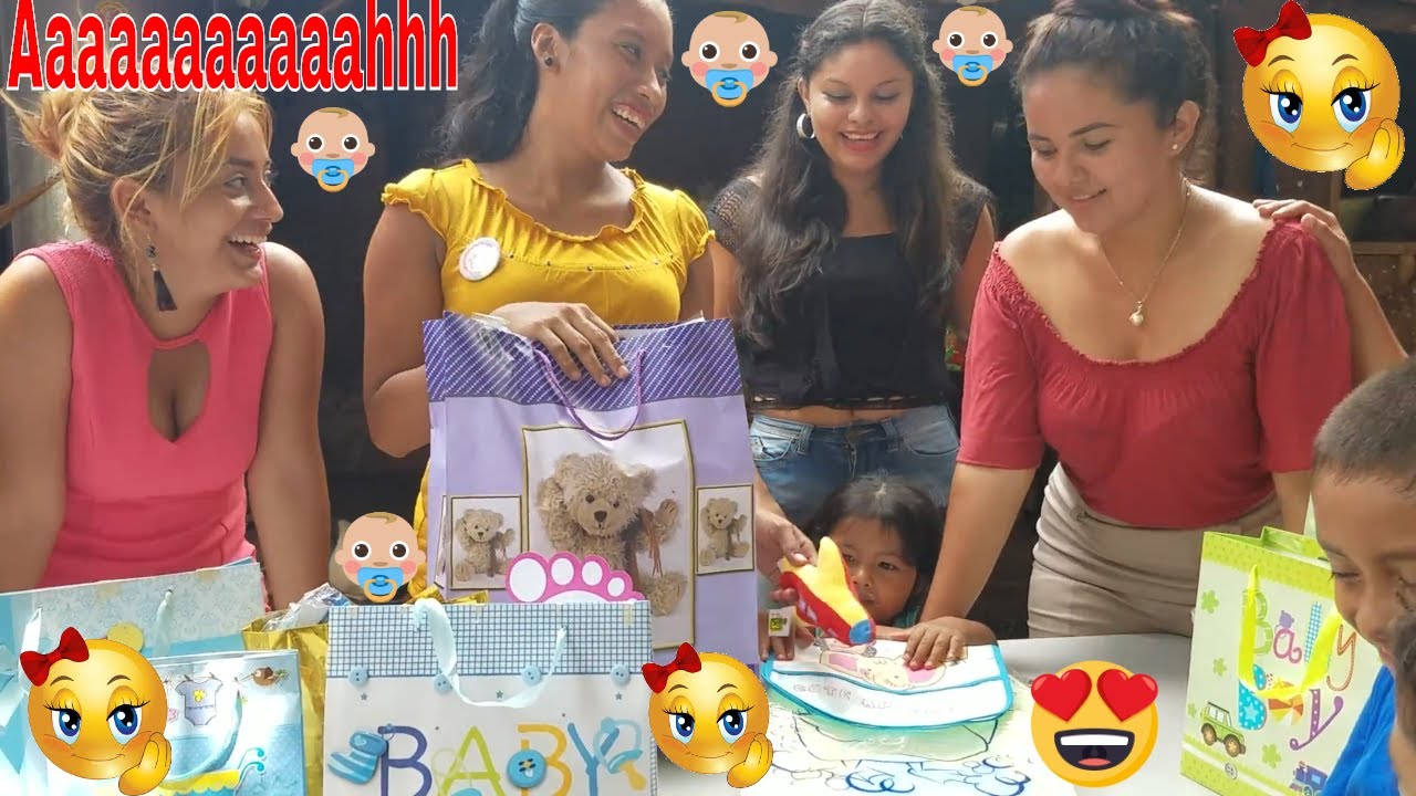 9-Abrir los regalos que emoción aaaaaahh.Baby Shower.Parte 9 de 9