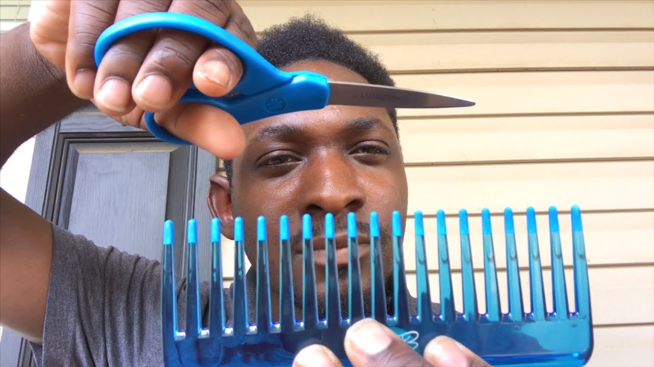 [ASMR]  HAIRCUT ROLE-PLAY-SCISSORS| CEDRICK SCISSOR HANDS 😂 Eatmygritzz asmr