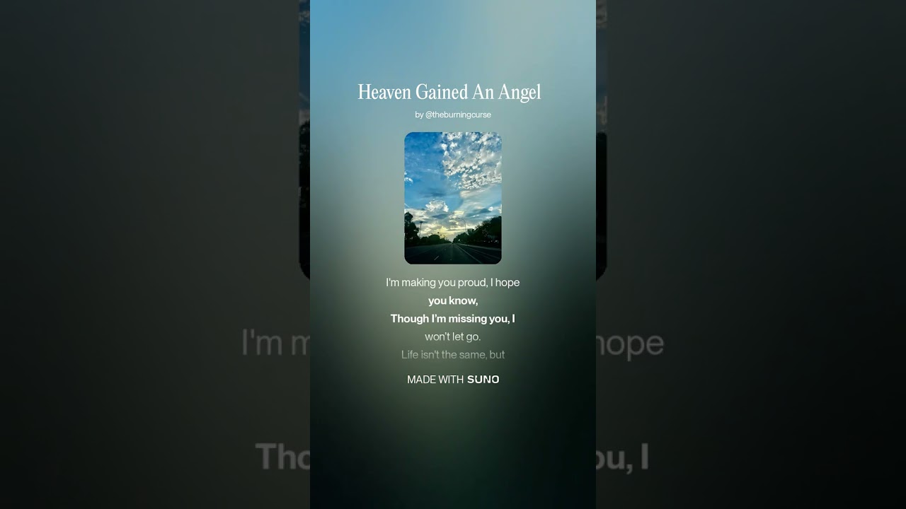 Heaven Gained An Angel