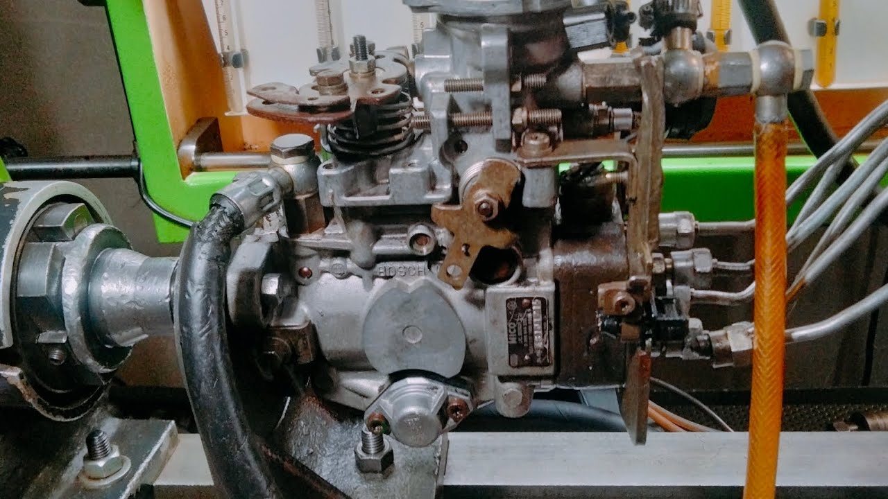 Mahindra Scorpio Bosch rotar pump repair, tractor Bosch pump work. inline pump satting